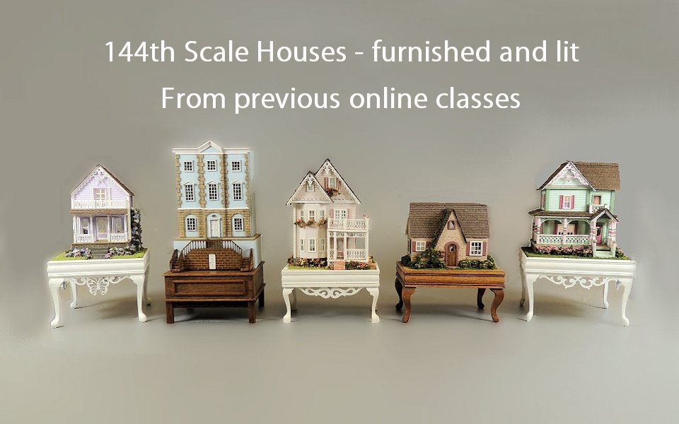1/144 scale houses